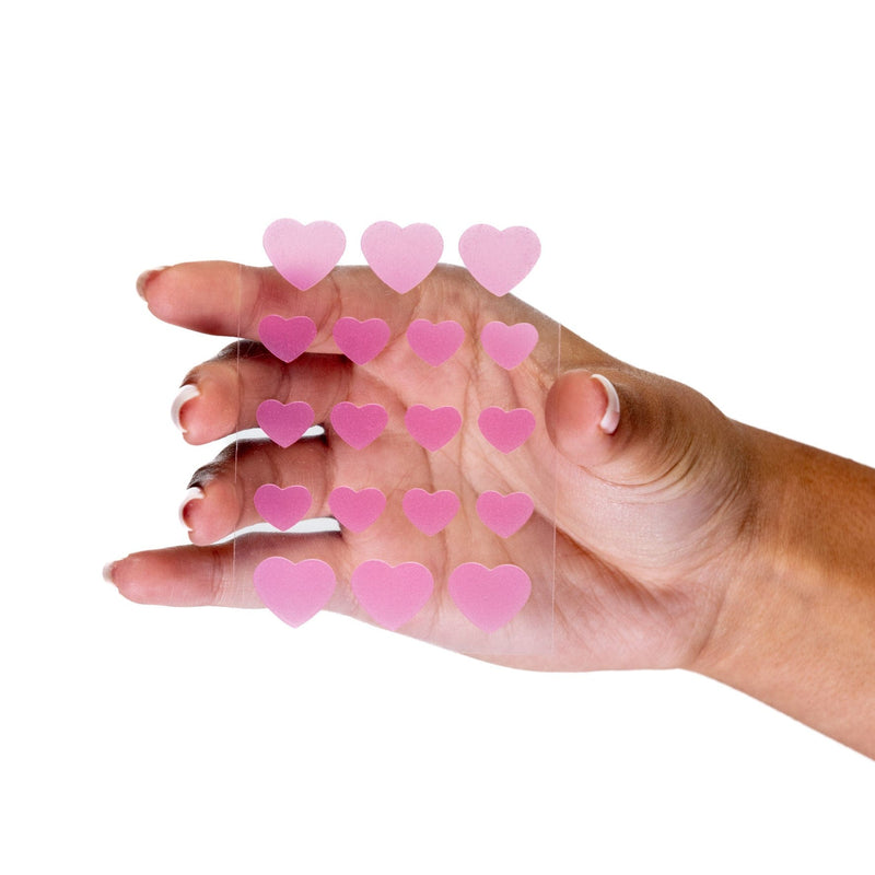 Fiona Frills Skin Care OG Breakout Buster Pimple Patches | 18 Pink Hearts Frilliance